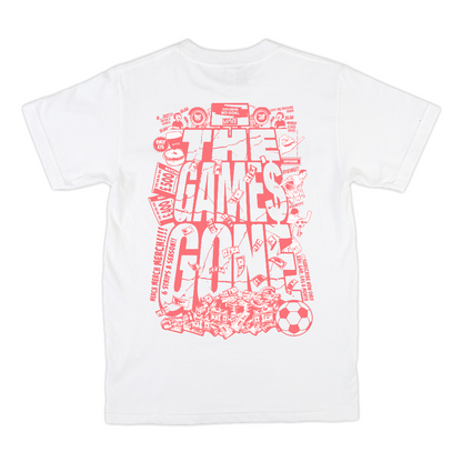 The Game's Gone Football Graphic Tshirt     